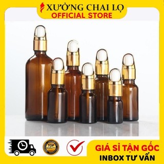 Chai Lọ Chiết Serum ❣️BUÔN SỈ RẺ❣️ [30ml] Chai Lọ Chiết Tinh Dầu Nút Giỏ Quai Xách Hoa Chiết Mỹ Phẩm , Phụ Kiện Du Lịch