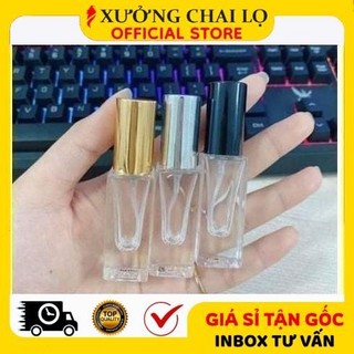 [BUÔN SỈ RẺ 3.xk] Lọ Chiết Nước Hoa ❣️ Chai Lọ Chiết Nước Hoa 3ml, 5ml,10ml Vuông Đựng Dầu Thơm, Phụ Kiện Du Lịch