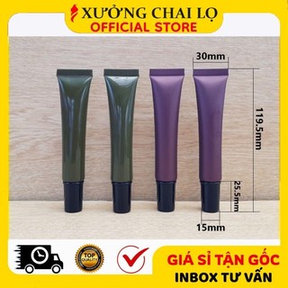 Tuýp Chiết Mỹ Phẩm ❣️BUÔN SỈ RẺ❣️ Tuýp (Tube) Nhựa Chiết Mỹ Phẩm 20ml Nâu, Rêu Chiết Mỹ Phẩm, Đựng Gel .