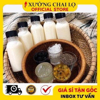 [BUÔN SỈ RẺ] Chai Lọ Nhựa Trong Đựng Mỹ Phẩm, Sữa Chua, Nước Ép 100ml, 330ml