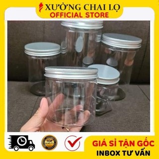 Hủ Nhựa Pet 30g, 50g, 100g, 200g, 250g, 500g, 1kg ❣️BUÔN SỈ RẺ❣️ Hũ Đựng Kem, Gia Vị, Ngũ Cốc, Chiết Mỹ Phẩm