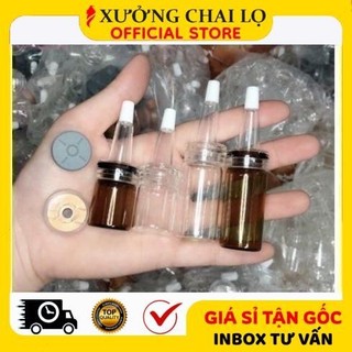 Chai Lọ Chiết Serum 5ml, 10ml Bộ 3 Nút, Lọ Vacxin ❣️BUÔN SỈ RẺ❣️ Vỏ Chiết Tế Bào Gốc, Tinh Chất Thủy Tinh
