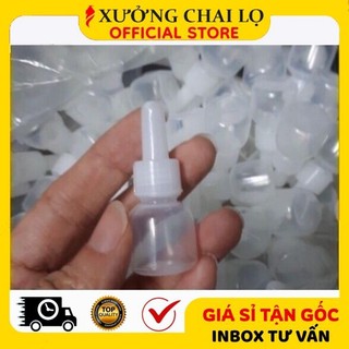 [BUÔN SỈ RẺ] [Combo 10sp] Chai Lọ Nhỏ Mắt 5ml 10ml 20ml Thường (Có Nút), Ống Hút Mụn, Hút Máu Bầm