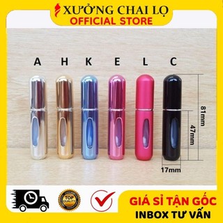 Lọ Chiết Nước Hoa ❣️BUÔN SỈ RẺ❣️ Chai Lọ Chiết Nước Hoa Tự Động 5ml Đựng Dầu Thơm, Phụ Kiện Du Lịch