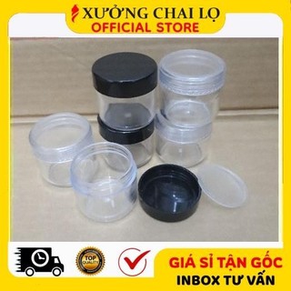 Hủ Hộp Đựng Kem ❣️BUÔN SỈ RẺ❣️ Hủ Hộp Nhựa Tròn 30g,50g Có Lót Đựng Kem, Chiết Mỹ Phẩm, Phụ Kiện Du Lịch