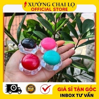 Hủ Hộp Đựng Kem ❣️BUÔN SỈ RẺ❣️ Hủ Hộp Nhựa Chiết Mỹ Phẩm Bông Mai 5g Đựng Kem , Phụ Kiện Du Lịch