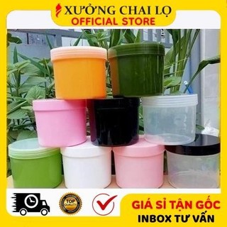 Hủ Hộp Đựng Kem ❣️BUÔN SỈ RẺ❣️ Hũ Hộp Hấp Dầu Đựng Kem Body 500g 1kg Chiết Mỹ Phẩm , Phụ Kiện Du Lịch