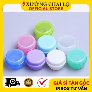 Hũ Hộp Chiết Mỹ Phẩm ❣️BUÔN SỈ RẺ❣️ Hũ Hộp Nhựa Đựng Kem Face 20g , Hũ Hộp Nấm Chiết Mỹ Phẩm , Phụ Kiện Du Lịch