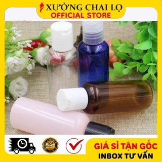 Chai Lọ Chiết Mĩ Phẩm ❣️BUÔN SỈ RẺ❣️ [20ml-300ml] Chai Lọ Nhựa Pet Nắp Nhấn Chiết Mỹ Phẩm Du Lịch