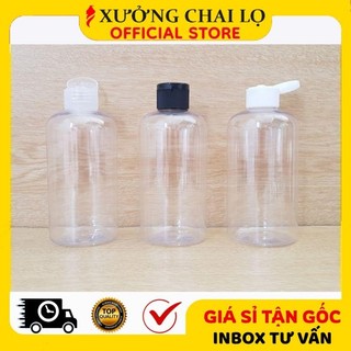 Chai Nhựa Nắp Bật ❣️BUÔN SỈ RẺ❣️ Chai Nhựa Pet Nắp Bật 150ml,200ml,250ml,300ml Chiết Mỹ Phẩm