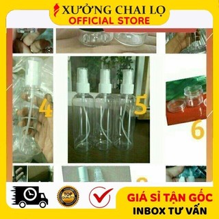 [BUÔN SỈ RẺ] Chai Lọ Hũ Hộp Nhựa Chiết Mỹ Phẩm