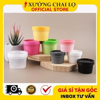 Hủ Hộp Ly Thái 50g, 100g, 200g Đủ Màu ❣️BUÔN SỈ RẺ❣️ Hũ Chiết Mỹ Phẩm, Đựng Kem Body, Bột, Gel