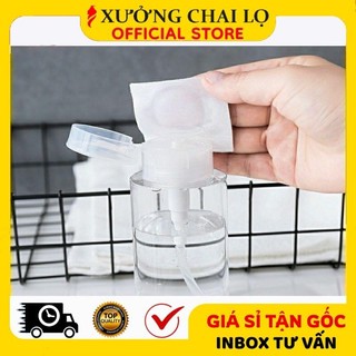 Chai Lọ Chiết Nước Tẩy Trang ❣️BUÔN SỈ RẺ❣️ Chai Lọ ĐựngToner Có Nút Nhấn Tiện Lợi 120ml,150ml,200ml,300ml