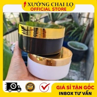 Hủ Hộp Đựng Kem ❣️BUÔN SỈ RẺ❣️ Hũ Hộp Đựng Kem Body K100 100g, K200 200g, K300 300g Xi Vàng Chiết Mỹ Phẩm