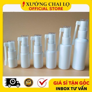 [BUÔN SỈ RẺ] Chai Lọ Xịt Mũi 360 Độ 10ml, 15ml Đựng Dung Dịch