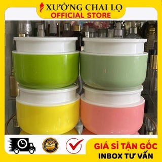Hủ Hộp Đựng Kem ❣️BUÔN SỈ RẺ❣️ Hũ Hộp Đựng Kem Body Táo 150g, 200g Chiết Mỹ Phẩm , Phụ Kiện Du Lịch