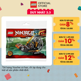 [Quà tặng không bán] LEGO Ninja Go 30426 Tàu Vượt đầm Lầy Của Cole
