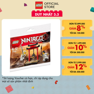 [Quà tặng không bán] LEGO Ninjago Huấn Luyện Mục Tiêu Của Sư Phụ Wu 30530 (46 chi tiết)