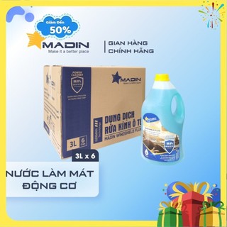 Nước Rửa Kính hữu cơ Ô Tô Madin Windshield Fluid 3L