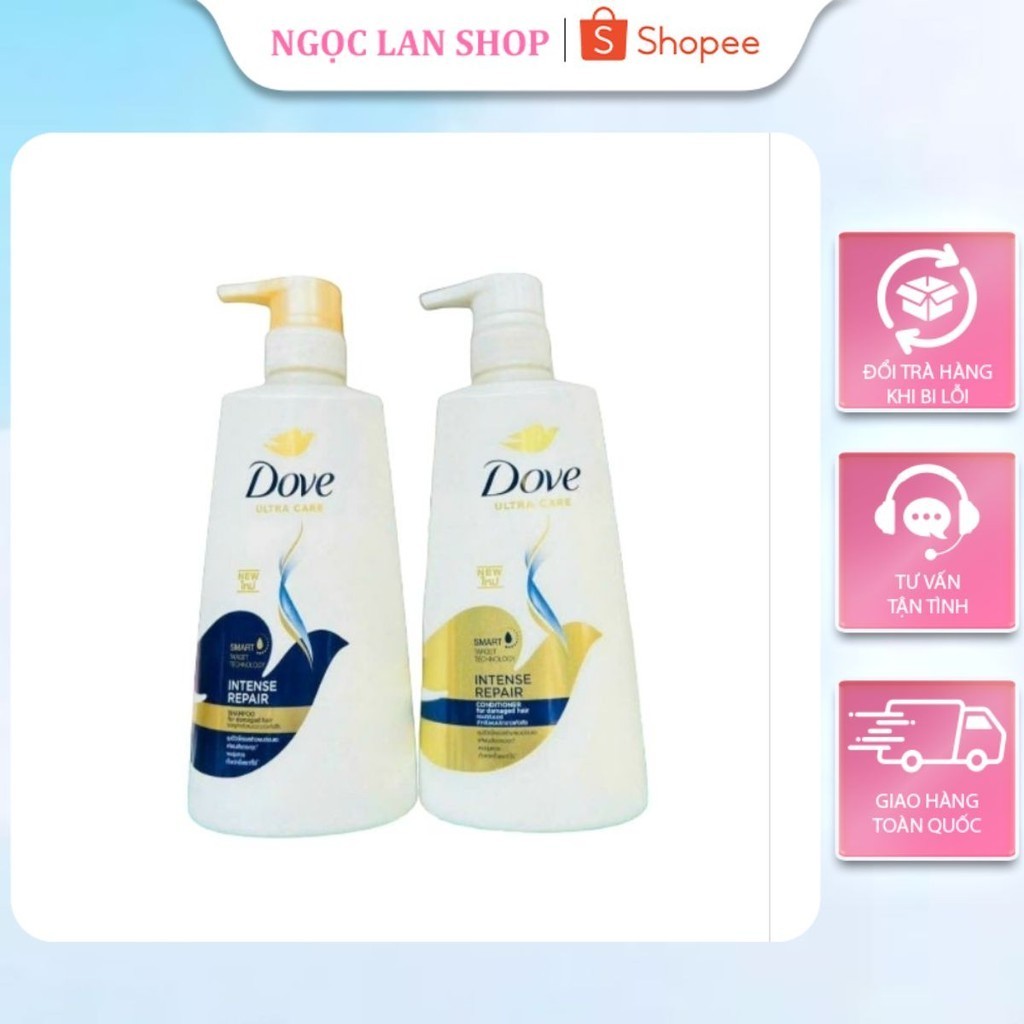 Combo Dầu Gội & Dầu Xả Dove Thailand