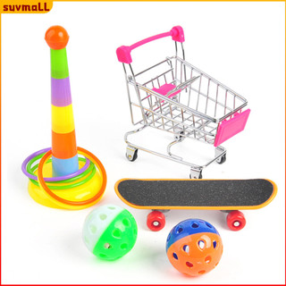Bộ 5/6/7 món đồ chơi ván trượt dành cho chim vẹt