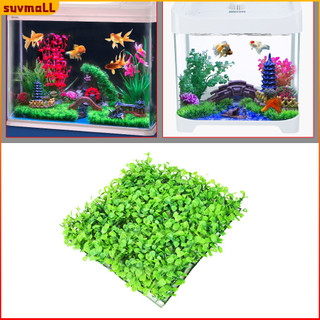 Thảm cỏ nhân tạo bằng nhựa trang trí hồ cá