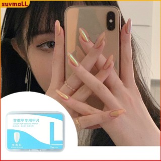 Long-lasting fake nails for stunning fingertips powder dipped nails with high-quality frosted handmade fake nail professional quality ultra-thin trace-less for stunning