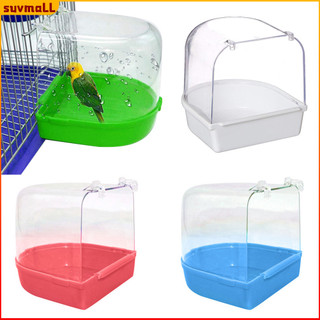 Hộp tắm trong suốt dành cho chim vẹt