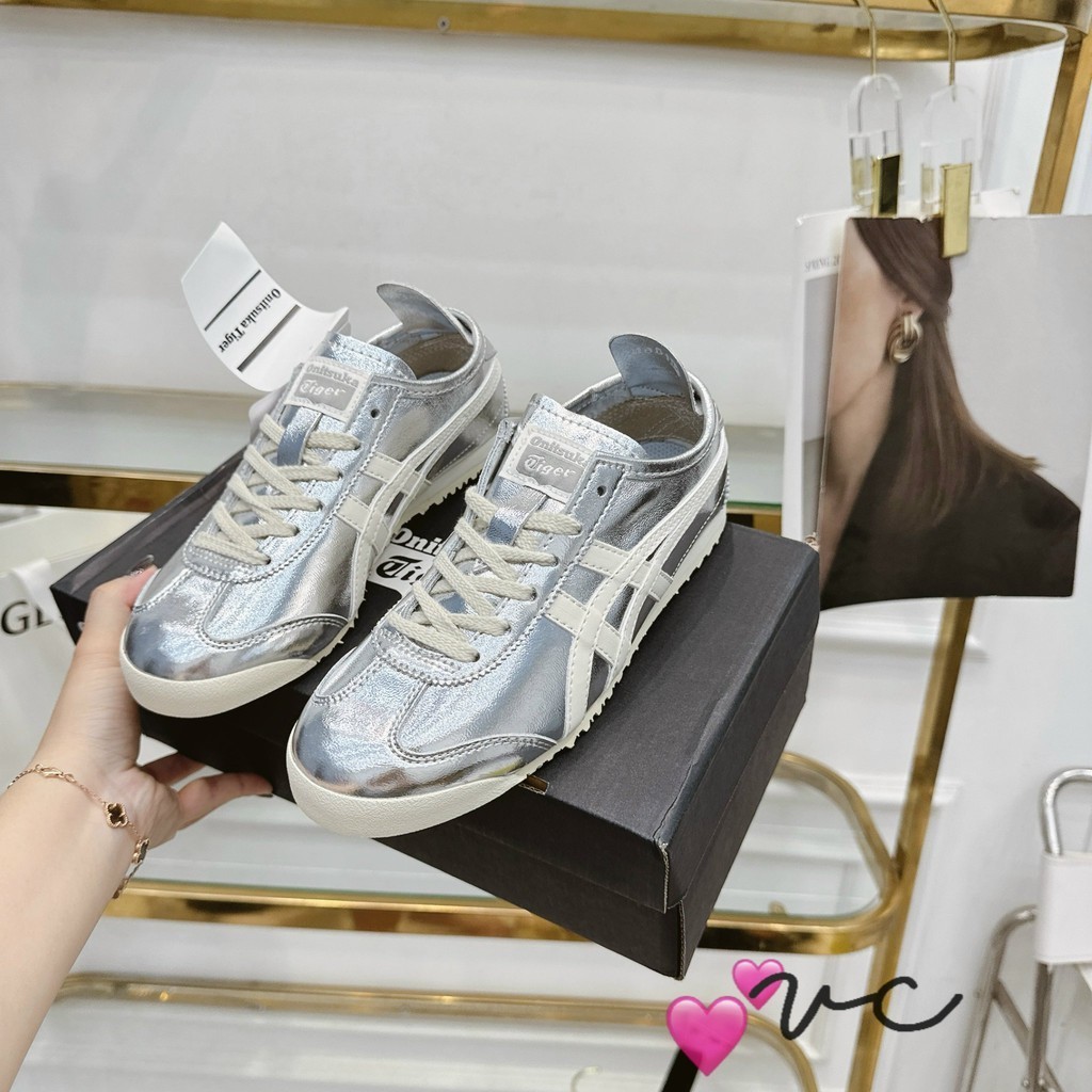 Thể thao bạc cao cấp da mềm Size 35-39