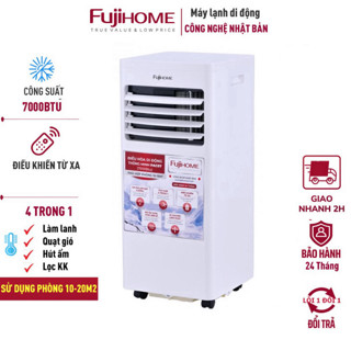 Máy lạnh đứng di động 9000 BTU nhập khẩu FUJIHOME điều hoà di động mini chính hãng