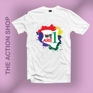 Áo thun team building we are 1, đồng phục đi biển, vải cotton 4 chiều mềm mịn có 4XL và 5XL ACS95 Bin Action