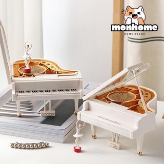  Đàn Piano mô hình trang trí phòng khách tượng decor kệ tivi nghệ thuật Bắc Âu làm quà tặng ý nghĩa 