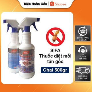 Xịt diệt mối tận gốc Sifa 500gr hàng chính hãng, thuốc diệt mối dạng xịt, dầu diệt côn trùng