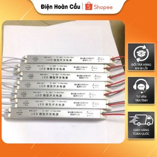 Nguồn đũa 12V 2A, 3A, 6A cao cấp - Led dạng thanh dài trang trí biển quảng cáo, hộp đèn, bảng hiệu