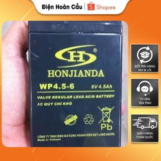 Bình ắc quy cho quạt tích điện honjianda/kentom
