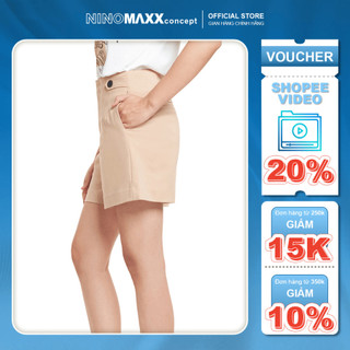 N&m quần short basic nữ cotton 2212029