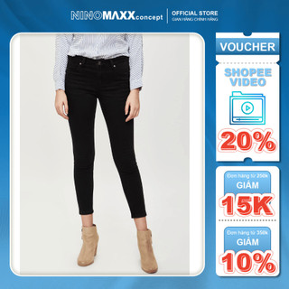 N&m quần jean basic nữ dài dáng ôm 1810116