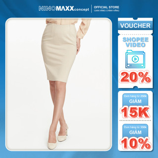Ninomaxx chân váy nữ chất liệu cotton 1907121