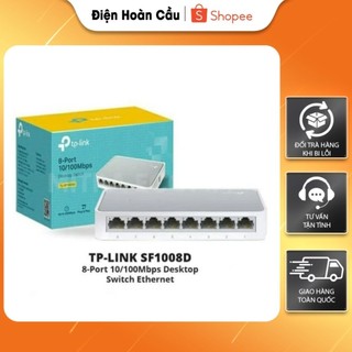 Bộ chia mạng 8 cổng tp-link sf1008d switch 8 port 10/100mmbps