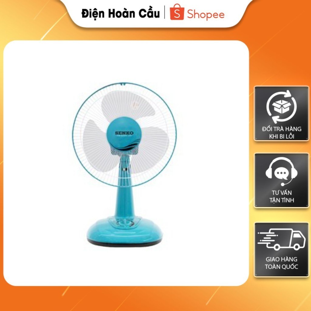 QUẠT BÀN SENKO B3 B1213/ B1216/  B1210(GIAO MÀU NGẪU NHIÊN)