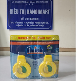 Combo 2 miếng Gel finish khử mùi cho máy rửa bát, tinh dầu khử mùi hôi tanh làm thơm bát trong máy rửa bát