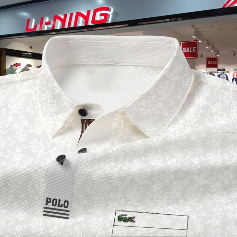 Giảm Sốc Hè  Áo Polo Hoa lá cành đẳng cấp quý ông 2024 USA   - Áo thun polo vải thoáng mát A07