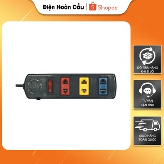 Ổ CẮM ĐIỆN KÉO DÀI LIOA 3TS3
