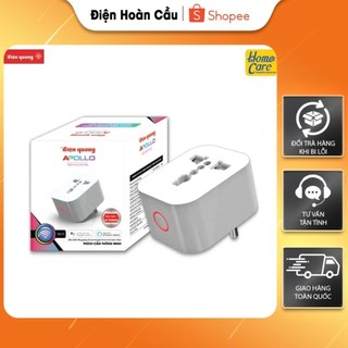 Phích cắm thông minh điện quang apollo đq sp1.1 01 wifi