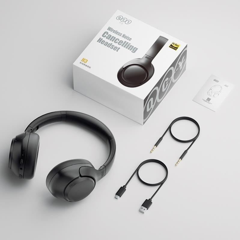 Tai Nghe Chụp Tai Không Dây QCY H3 (Bluetooth v5.4, 60H, ANC) | BigBuy360 - bigbuy360.vn