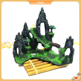 Hòn Non Bộ Trang Trí Bể Cá Sống Động