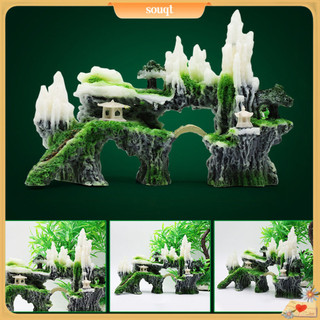 Hòn Non Bộ Trang Trí Bể Cá Sống Động
