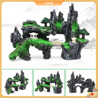 Hòn Non Bộ Trang Trí Bể Cá Sống Động