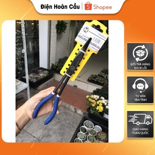 Kìm nhọn dài miệng thẳng 27,5cm/11'' c-mart b0051-11
