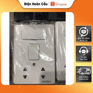 Bảng điện lắp sẵn cao cấp sopoka e3a/e4a/e5a